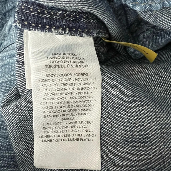 Polo Ralph Lauren Paperbag Utility High Rise Jogger Denim Jeans Size 28 - Picture 10 of 11